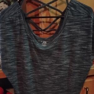 Tek Gear Women's Strappy Heathered Top